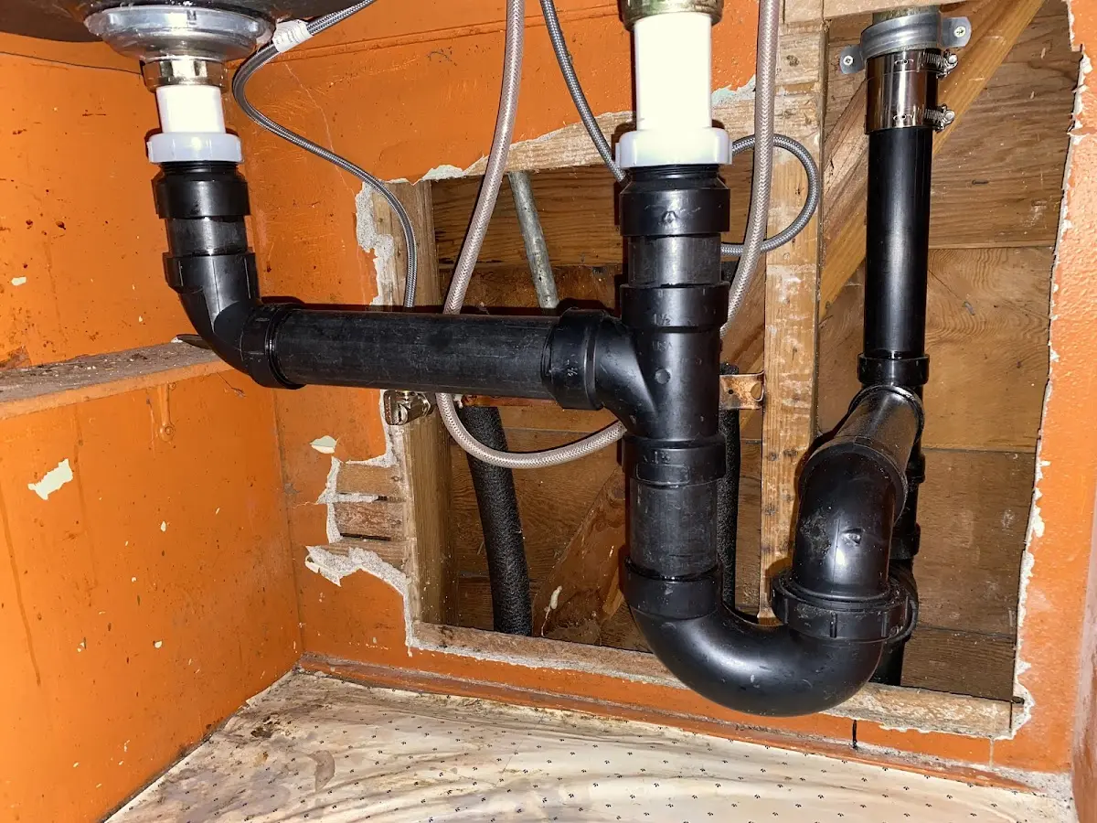 Professional Repiping Services equipment and tools on the job in Bluffton